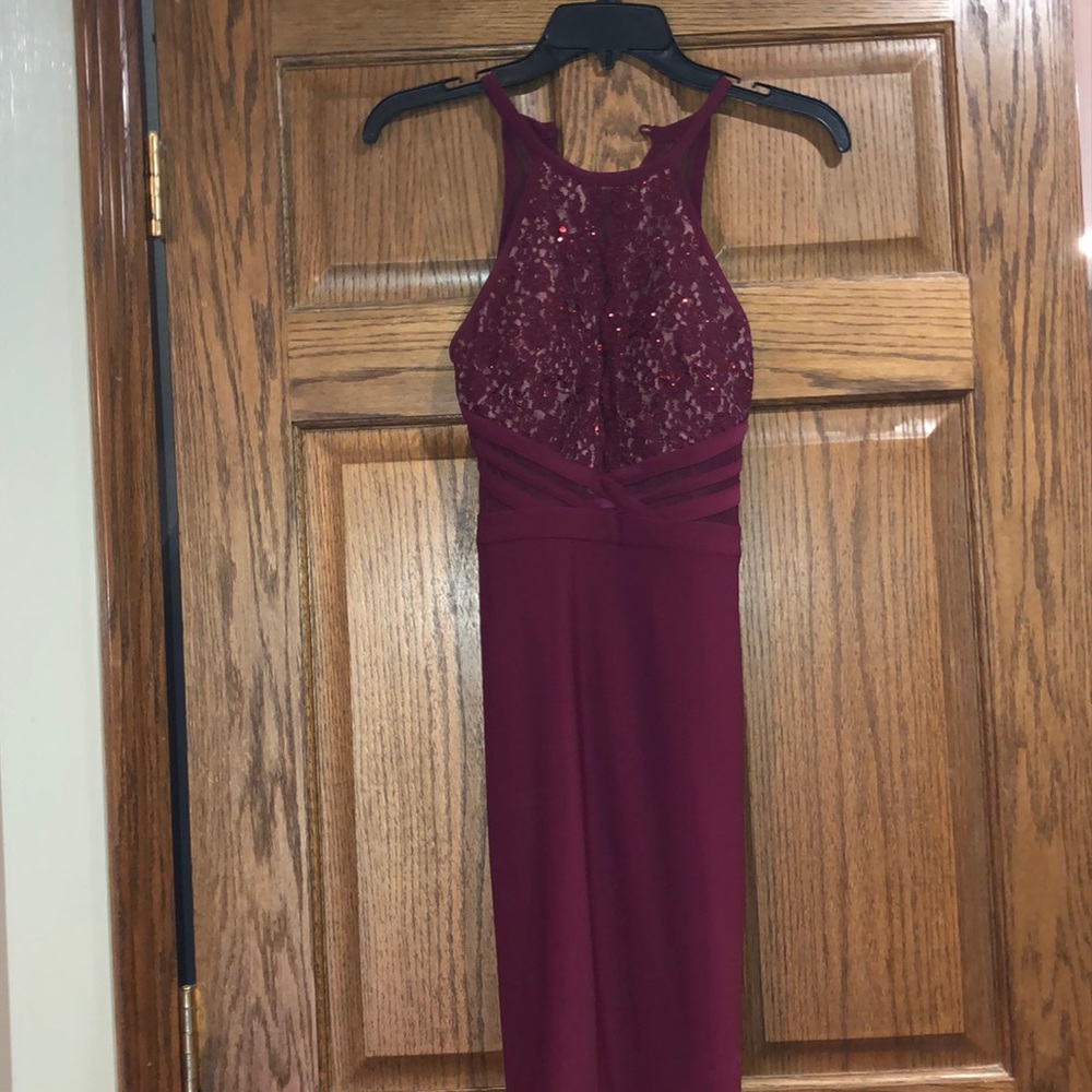 Purple formal dress size 1